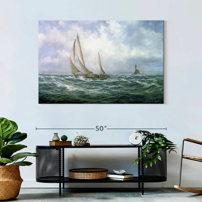 Mehar Fastnet Abeam, 32" H x 48" W