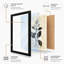 Pressed Stem in Gold Botanical - Framed Print-1760978138-1760978143