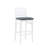 Flynn White Bar Stool