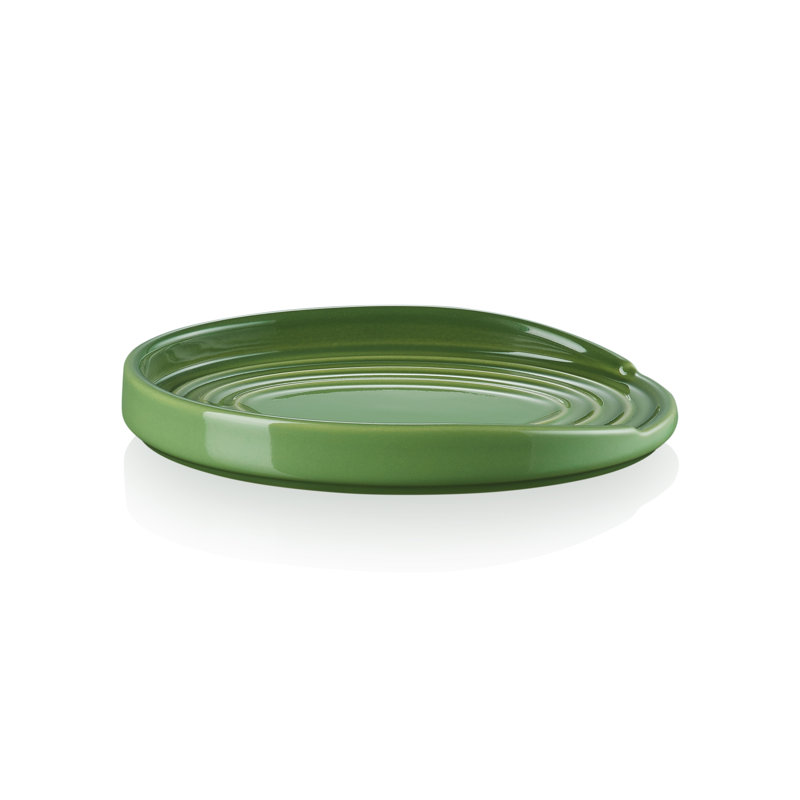 Le Creuset Stoneware Oval Spoon Rest, Bamboo