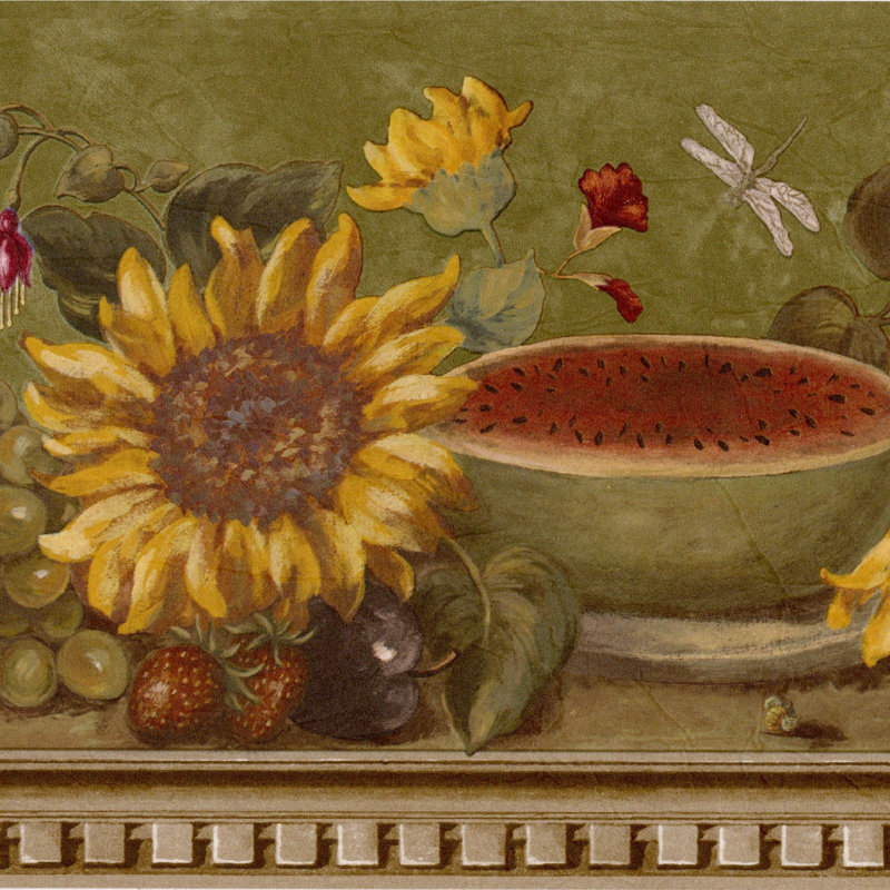 Bordure florale Cortlan