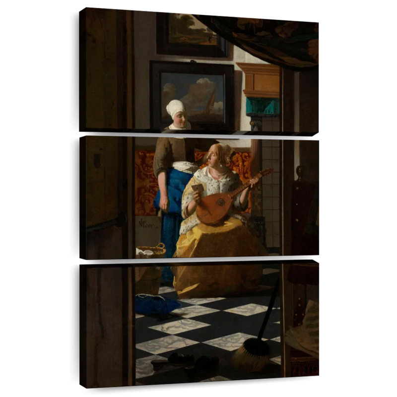 Lettre d'amour Leisha 1669-1670, H 45 po x l 28 po