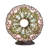 8" Wide Tiffany Cabbage Rose Wall Sconce