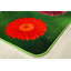 Pixel Perfect™ Flower Seating Photo Printed Tufted Green/Red/Orange Area Rug-50086204