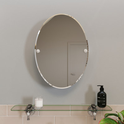Miroir de salle de bain biseauté