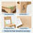 3-Piece Kids Art Table and Chair Set with Storage & Paper Roll Holder, 2 Ergonomic Chairs, for Drawing, Crafts & Play(beige)-1232489861