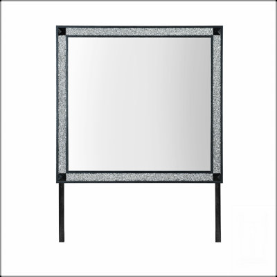 Miroir gris anthracite Soulmarie