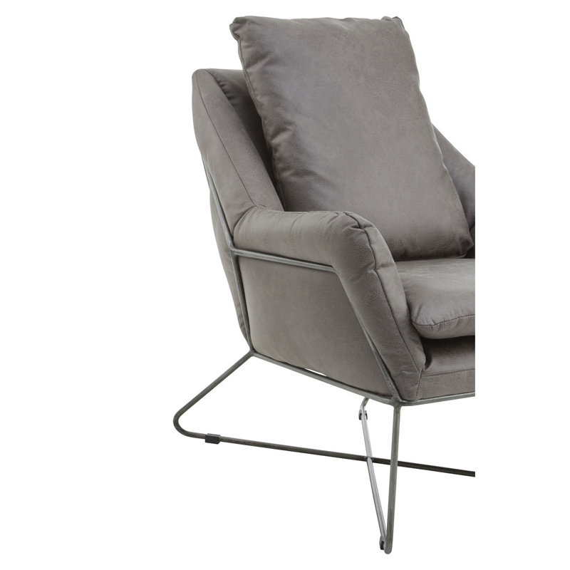 Blando Faux Leather Armchair