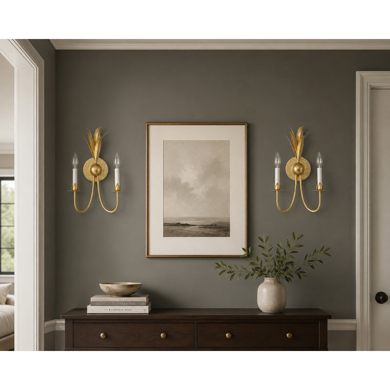 Anastagio Steel Armed Sconce