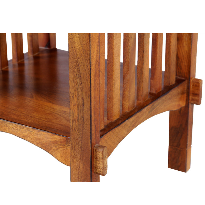 Villalte Solid Wood End Table