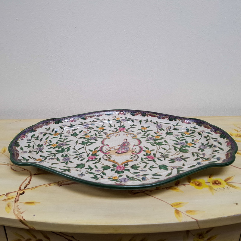 Plateau en porcelaine Otaka