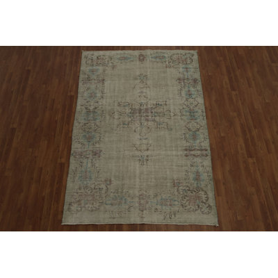 Tapis oriental rétro 6 x 8