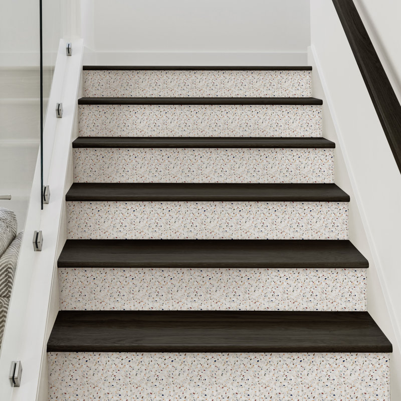 Autocollants Terrazzo, L 7,5 po x L 48 po