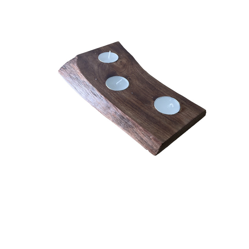 Wood Tealight Holder