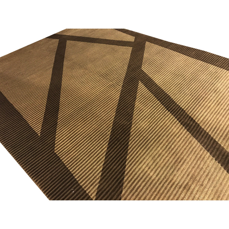 Wool Area Rug in Brown