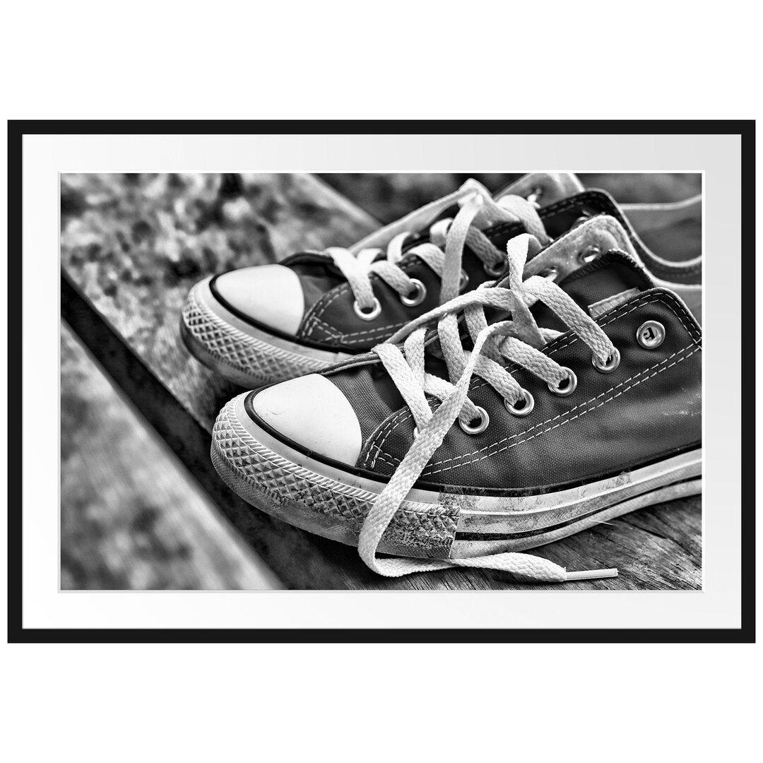 Gerahmter Fotodruck Trendy Shoes