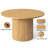 Charleily 47.2'' Solid Wood Round Dining Table-113208118