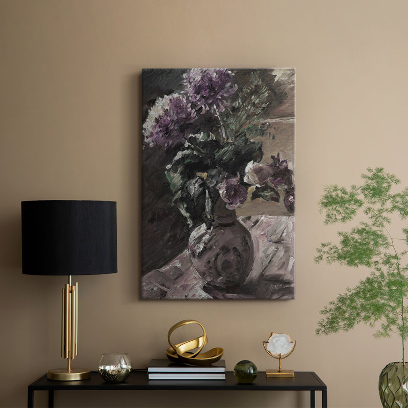 Imprimé floral rétro CCLXIX - galerie Cavas sur mesure, H 48 po x l 32 po
