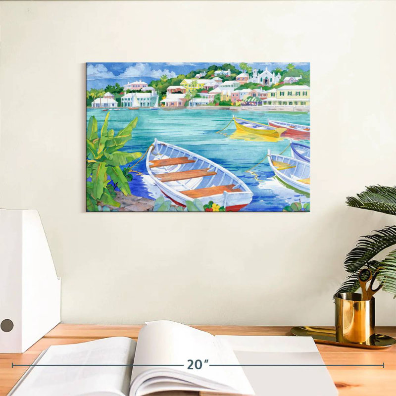 Mehar St. George Harbor, 8" H x 12" W