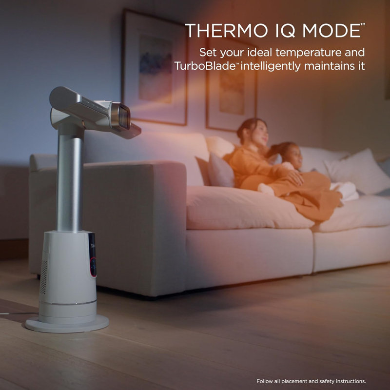 Shark TurboBlade Bladeless Tower Fan in White