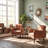 Almeda 29.75'' W Tufted Polyester Armchair with Solid Wood Legs-124391224