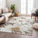 Machine Washable Indoor/Outdoor Oliveras ACN2263 Floral Rug
