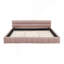 Très grand cadre de lit tapissier très grand avec tissu épais, lit plateforme très grand en chenille avec tête de lit et structure solide-841031845-841031851