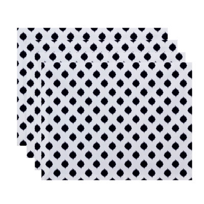 Polyester Geometric Rectangle Placemat