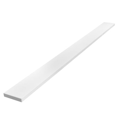 48 inch Quartz White Vanity Backsplash