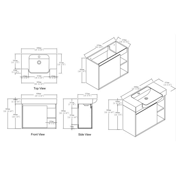 Dimensions du produit