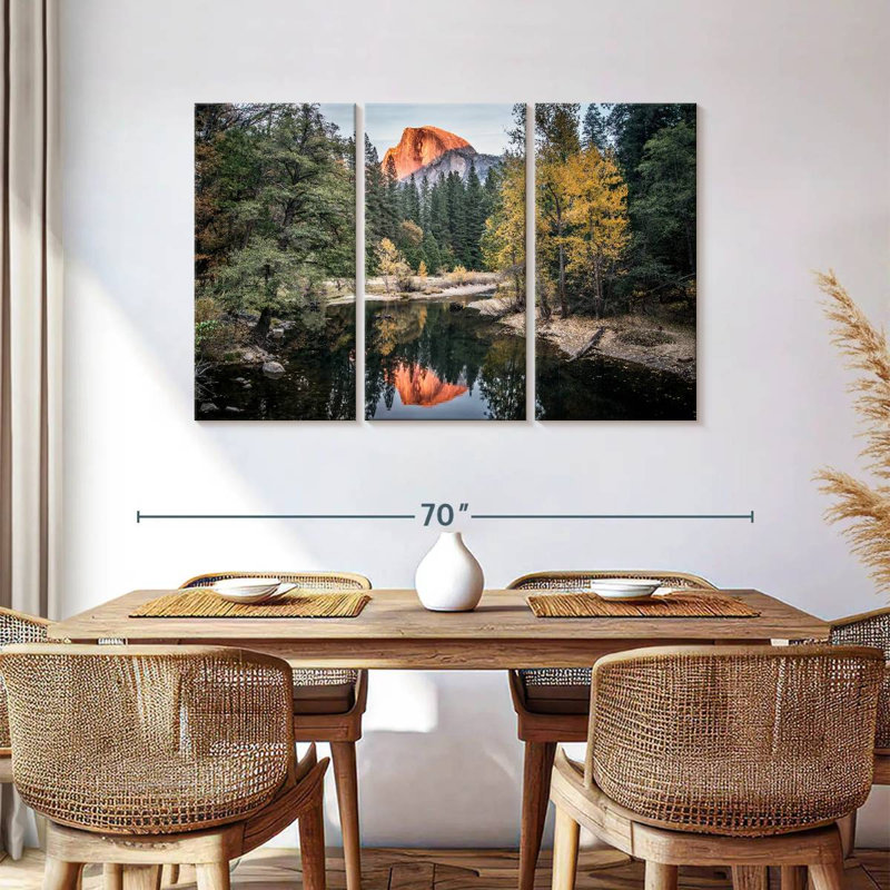 Alvord Yosemite Glassy Creek, H 36 po x l 57 po