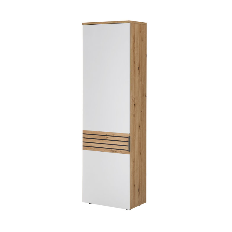 Wardrobe Tall Cabinet Maliyka, White