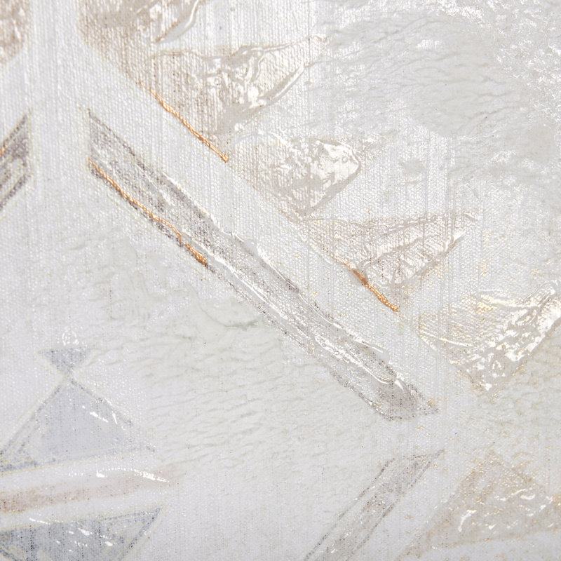 Aztèque à la main, reproduction d'art texturée encadrée, Aztèque II