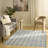 Capodilupo Blue Modern Indoor Rug-970405807