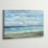 "Seashore" by Silvia Vassileva Canvas Painting Print with Mounting Hardware 