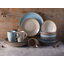 NATURE COLLECTION Stoneware Dinnerware Set 16 Piece - Service for 4