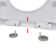 VidaXL Toilet Seat Soft Close Toilet Seat with Quick-release Design Square