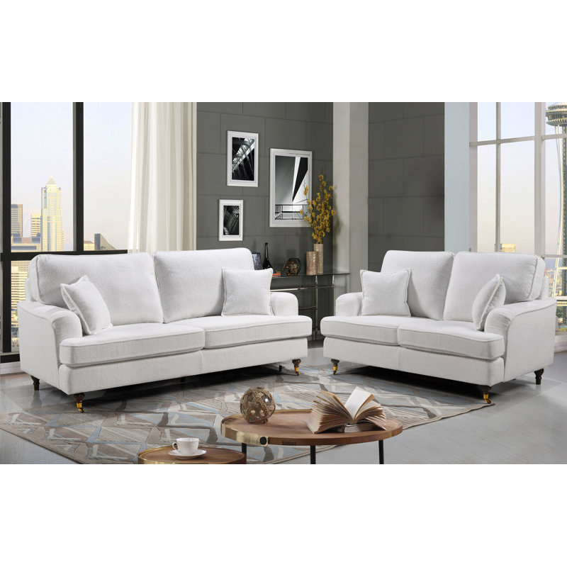 Cavan 186Cm Recessed Arm Sofa, 2
