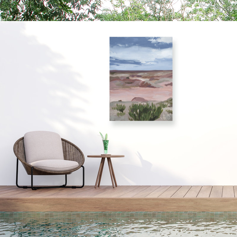 Toile d'extérieur Pamela Munger Petrified Forest, H 19 po x l 14 po