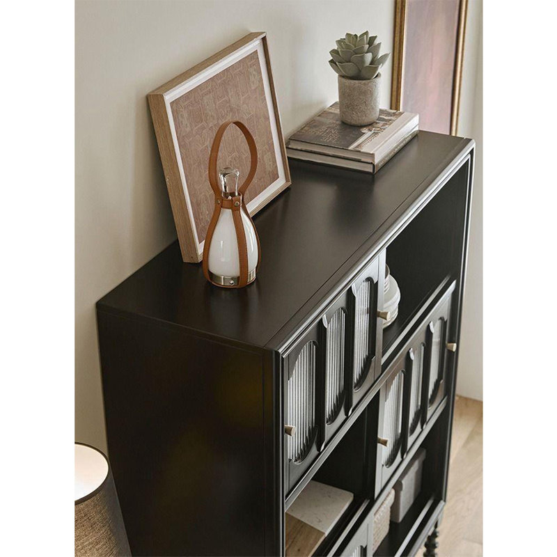 Buffet décoratif French French, Noir