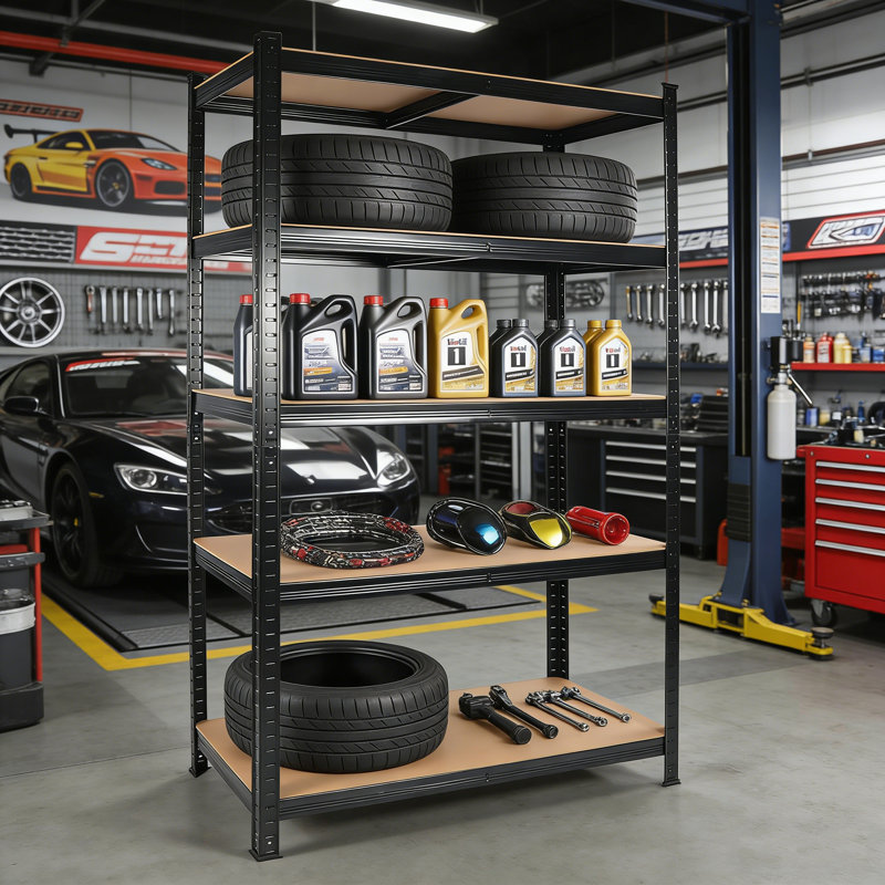 Tablettes de rangement pour garage robustes, capacité de 2000 lb | Idée de cadeau