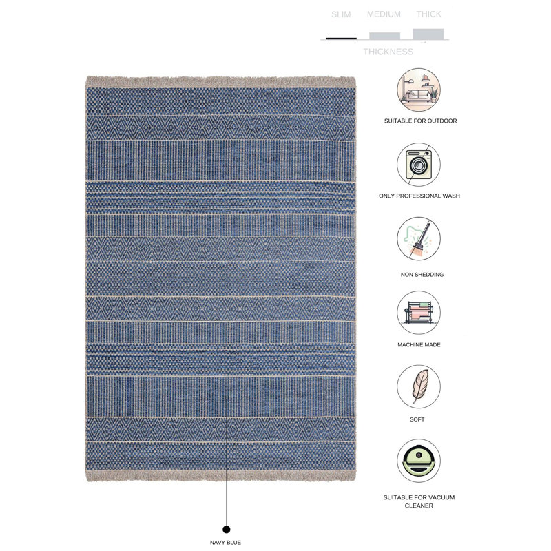 Steliya Geometric Indoor Rug, Rectangle 2' x 3'4"