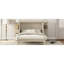 Armoire-lit en bois de pin massif avec station de charge et 2 tablettes ouvertes-1380467711-1380467704