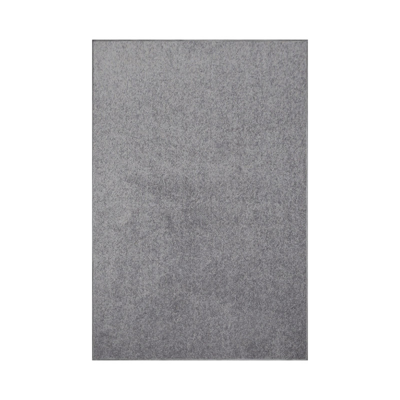 Modern Plush Pet and Kids Friendly Solid Color Area Rugs, Stain & Fade Resistance, Bedroom, Playroom and Kidsroom, Event, Wedding, Perfect for Living Room, Dining Room, Gray Rug