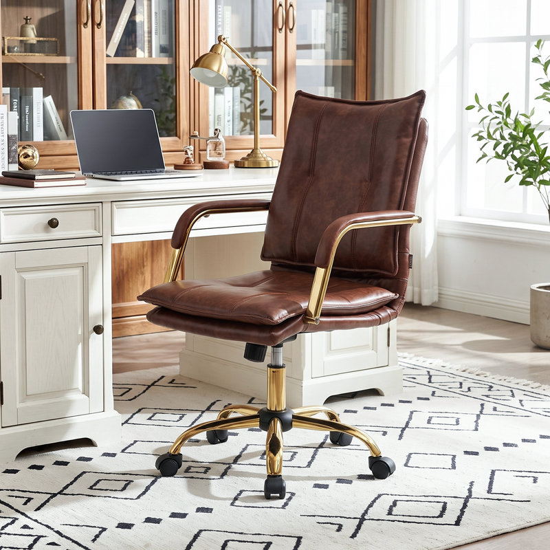 Canora Grey Office Chair, Brown