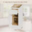 Armoire de base 12 po Shaker, porte / tiroir à fermeture en douceur - blanc