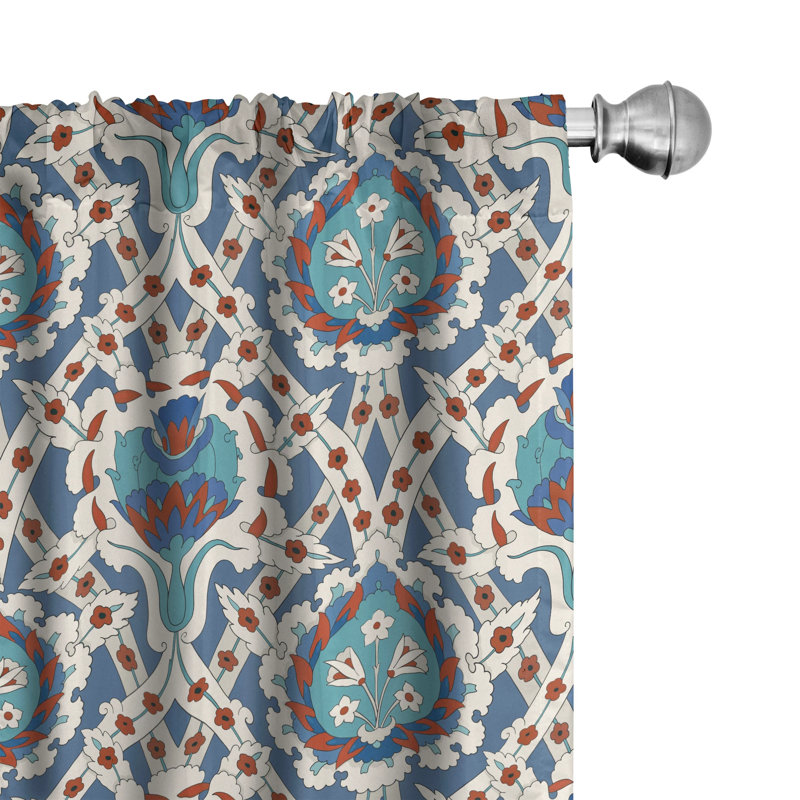Panneau coulissant semi-diaphane avec passe-tringle Eastern, 28 po x 63 po