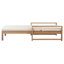 Ensemble de 2 chaises longues d'extérieur à 5 positions avec coussin-2035703350