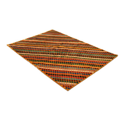 Tapis orange 3x5 Partida