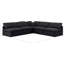 Canapé modulaire de coin rembourré 5 pièces Itala-94482424